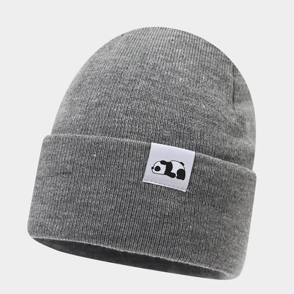 Cozy Panda Knit Hat - Warm Ear Protection