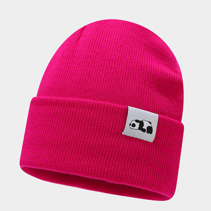 Cozy Panda Knit Hat - Warm Ear Protection