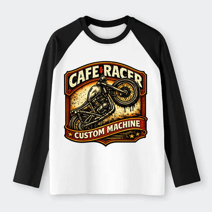 Cafe Racer - Raglan Long Sleeve T-Shirt