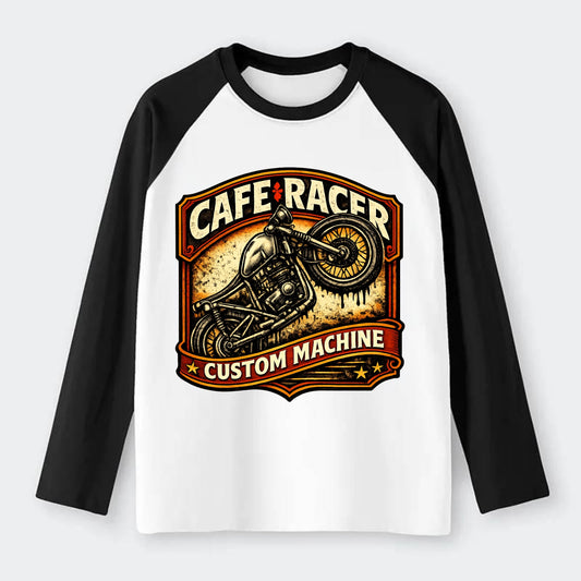 Cafe Racer - Raglan Long Sleeve T-Shirt
