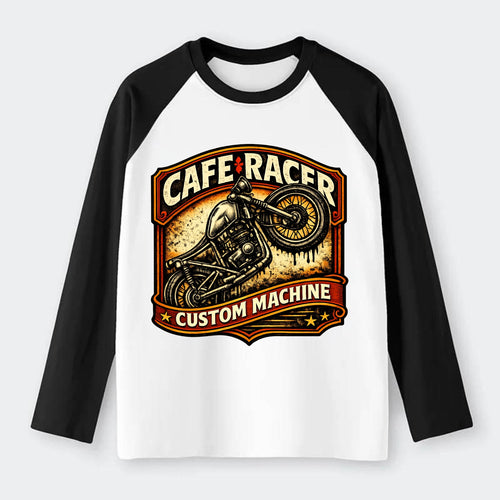 Cafe Racer - Raglan Long Sleeve T-Shirt