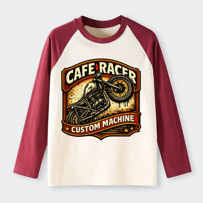 Cafe Racer - Raglan Long Sleeve T-Shirt