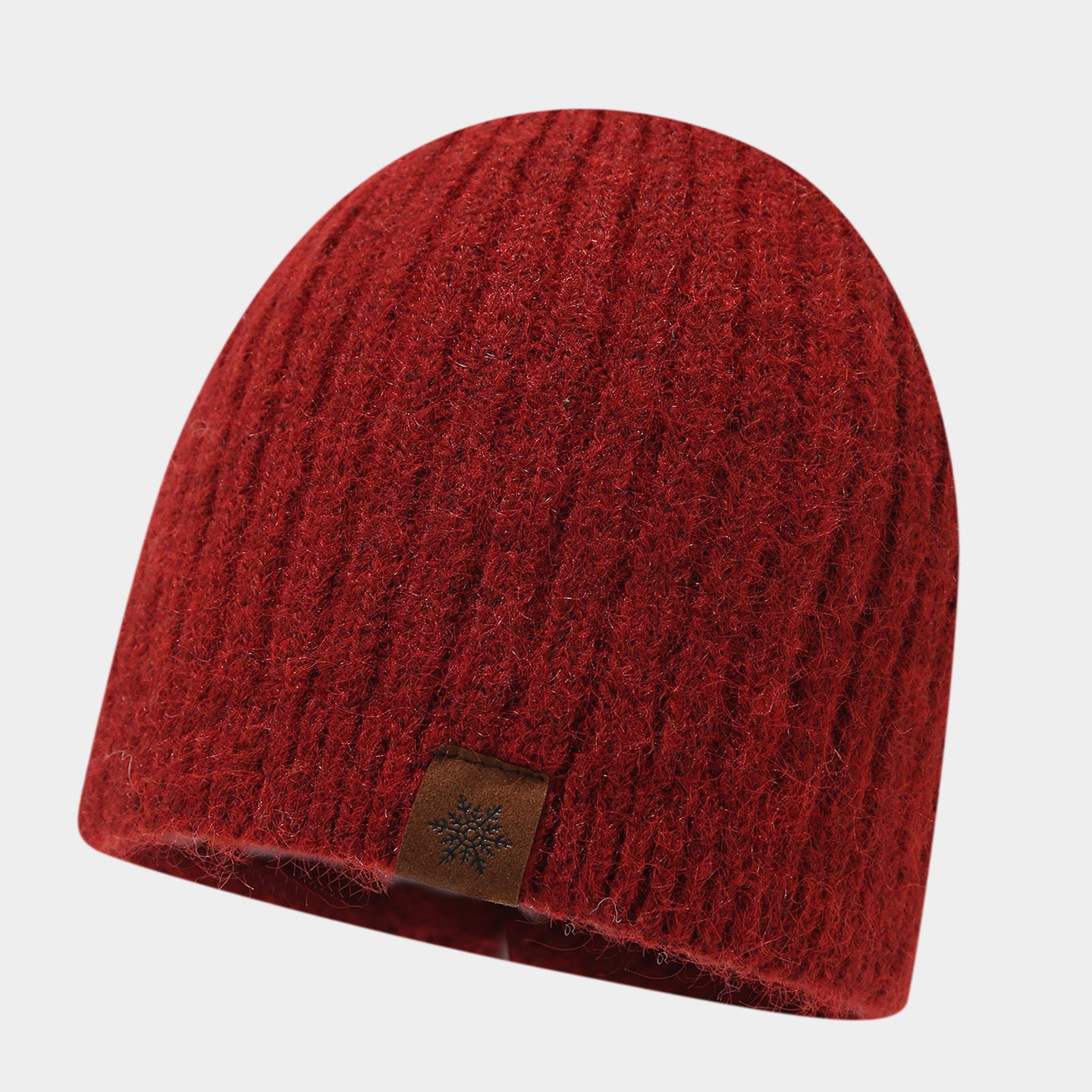 Chic Striped Wool Blend Beanie - Cozy Winter Hat