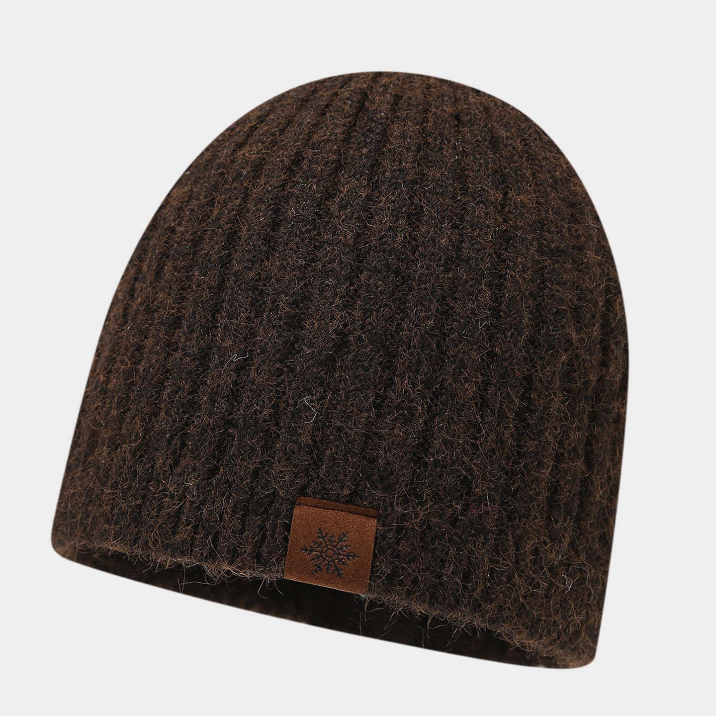 Chic Striped Wool Blend Beanie - Cozy Winter Hat