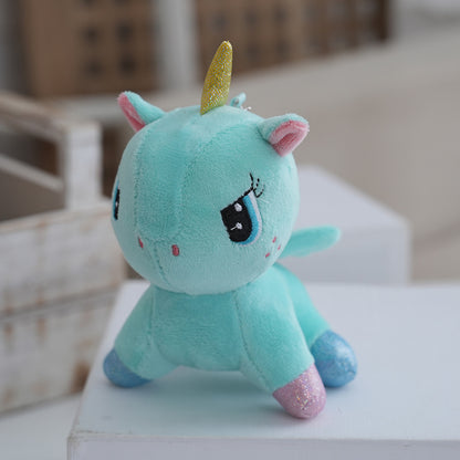 Cute Unicorn Keychain Plush Toy - Small Gift Doll