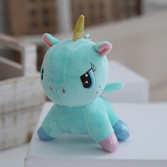 Cute Unicorn Keychain Plush Toy - Small Gift Doll