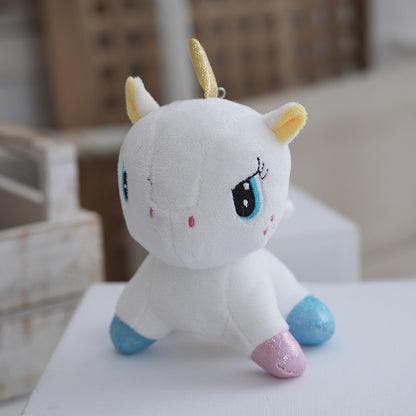 Cute Unicorn Keychain Plush Toy - Small Gift Doll