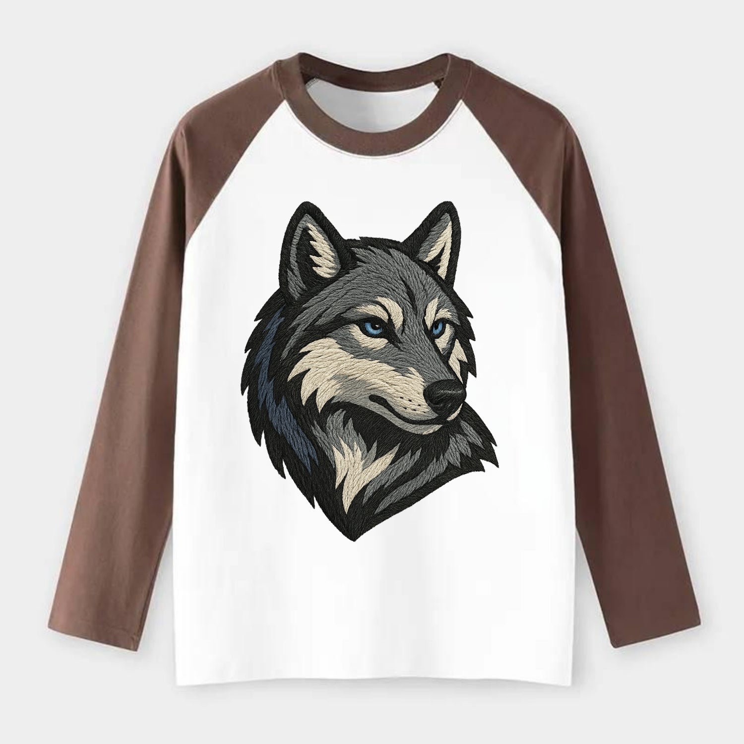 Silent But Deadly  - Raglan Long Sleeve T-Shirt - Coffee