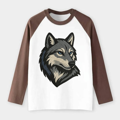 Silent But Deadly  - Raglan Long Sleeve T-Shirt - Coffee