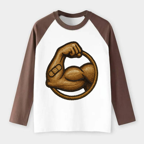 Sore Today Strong Tomorrow  - Raglan Long Sleeve T-Shirt