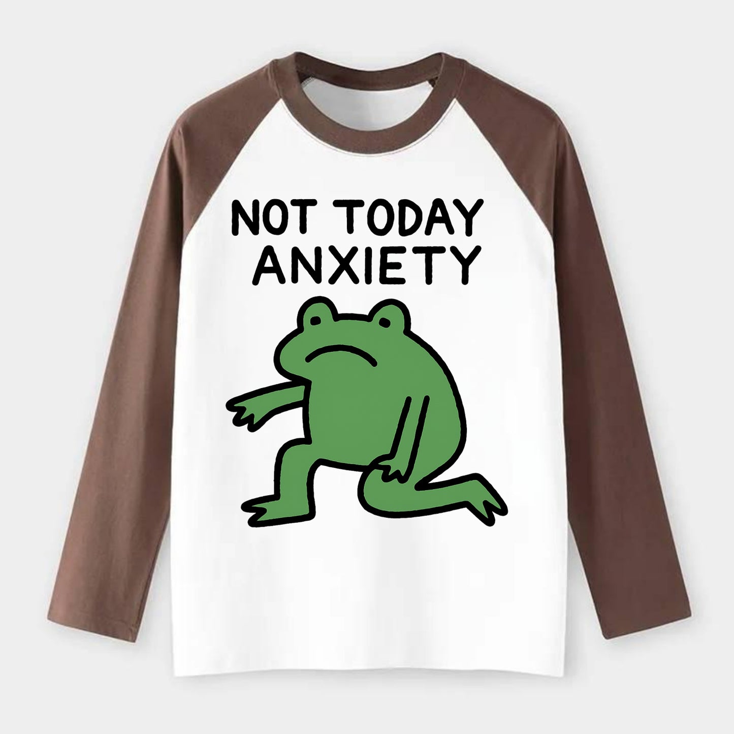 Another Trip Around The Sun  - Raglan Long Sleeve T-Shirt - Coffee