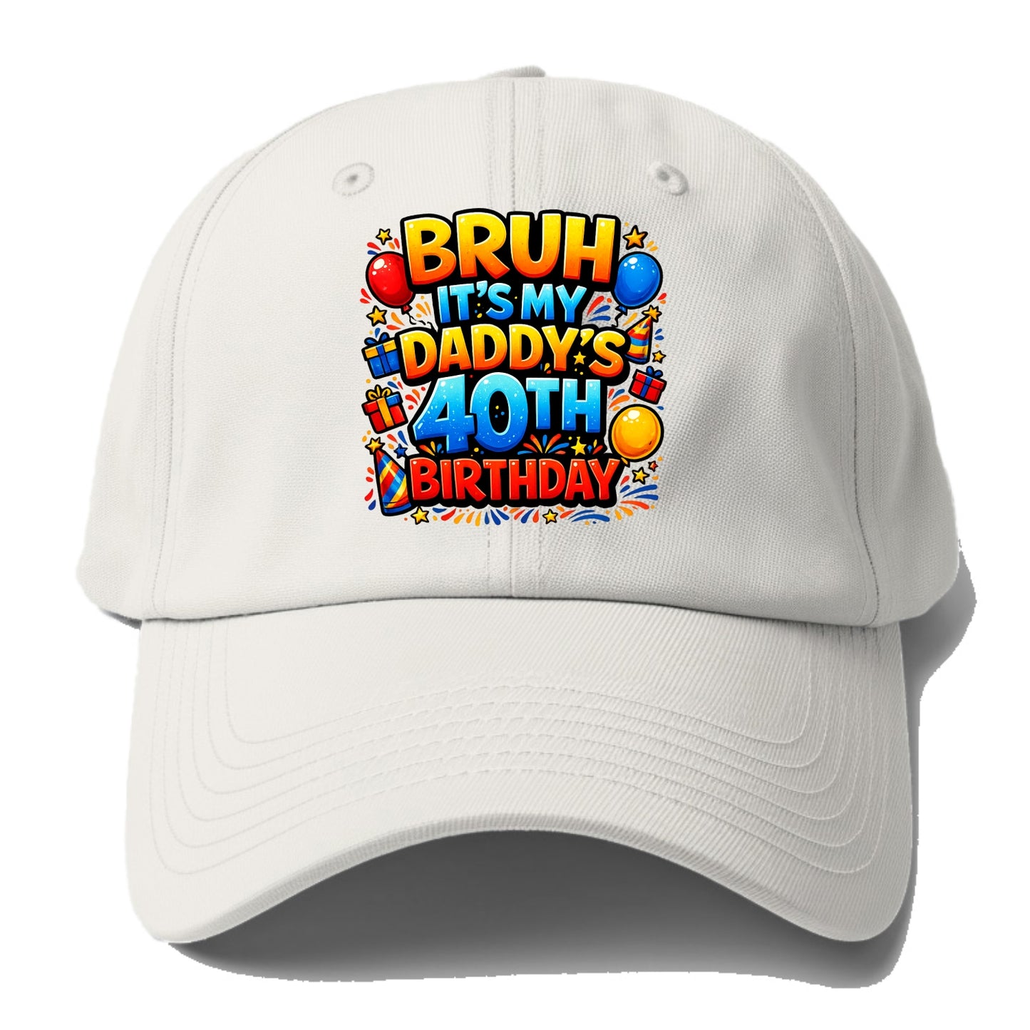 Daddy's 40th Birthday - Baseball Cap