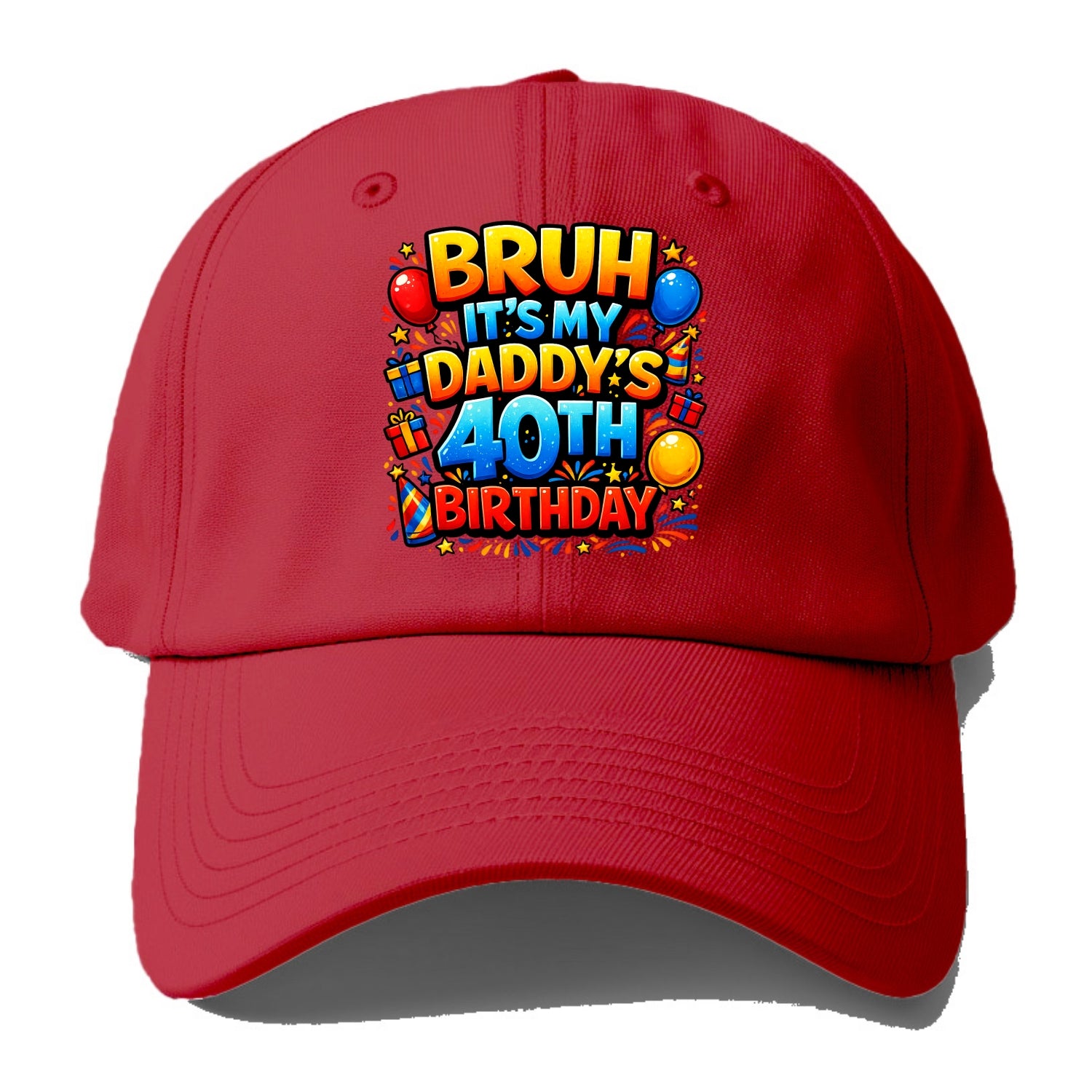 Daddy's 40th Birthday - Baseball Cap