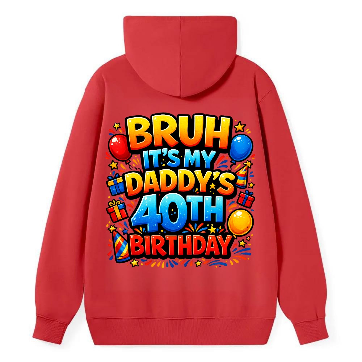 Daddy's 40th Birthday - Classic Pullover Hoodie