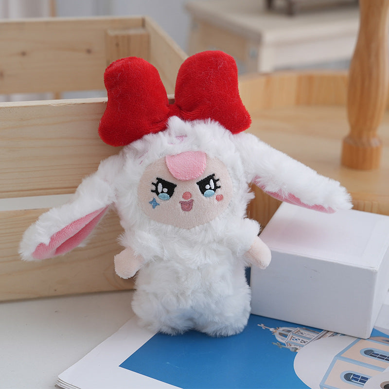 Dream Fairy Bunny Plush Keychain Charm