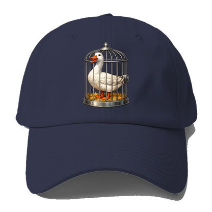 Duck In Cage - Baseball Cap