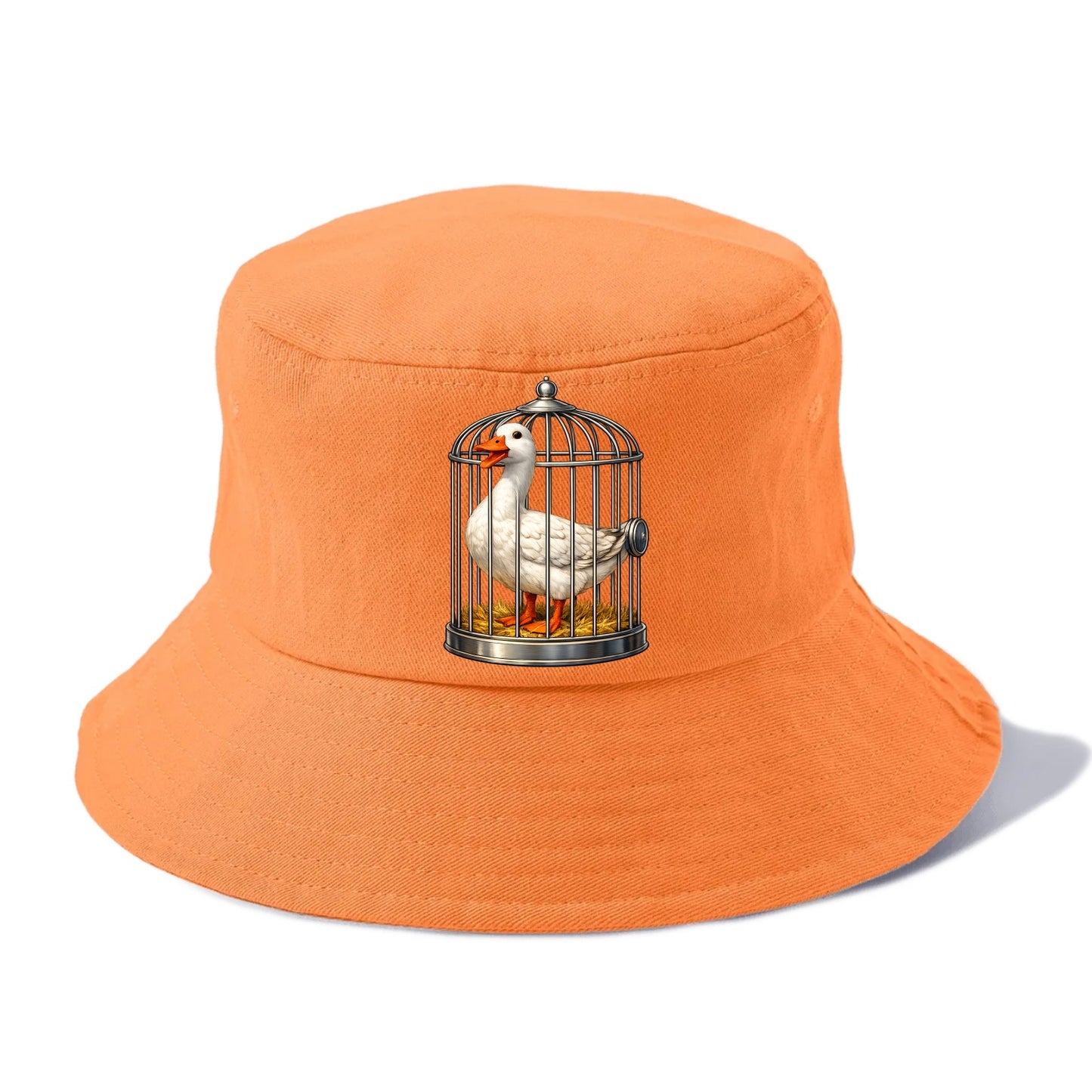 Duck In Cage - Bucket Hat