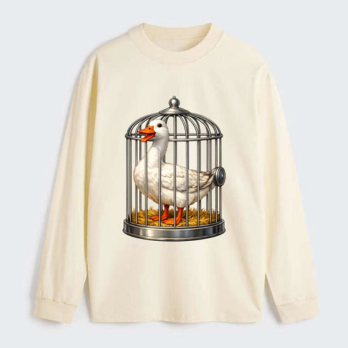 Duck In Cage - Classic Long Sleeve Shirt