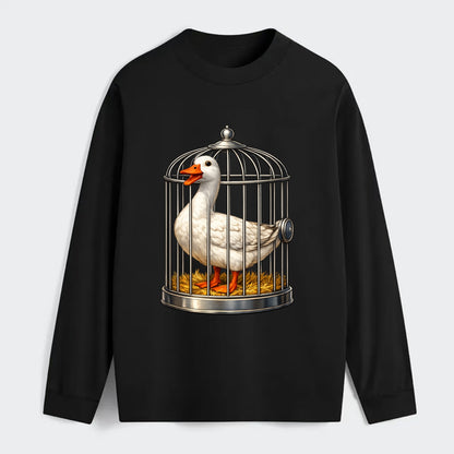 Duck In Cage - Classic Long Sleeve Shirt
