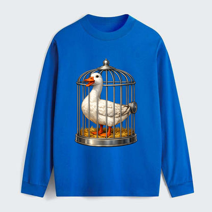 Duck In Cage - Classic Long Sleeve Shirt