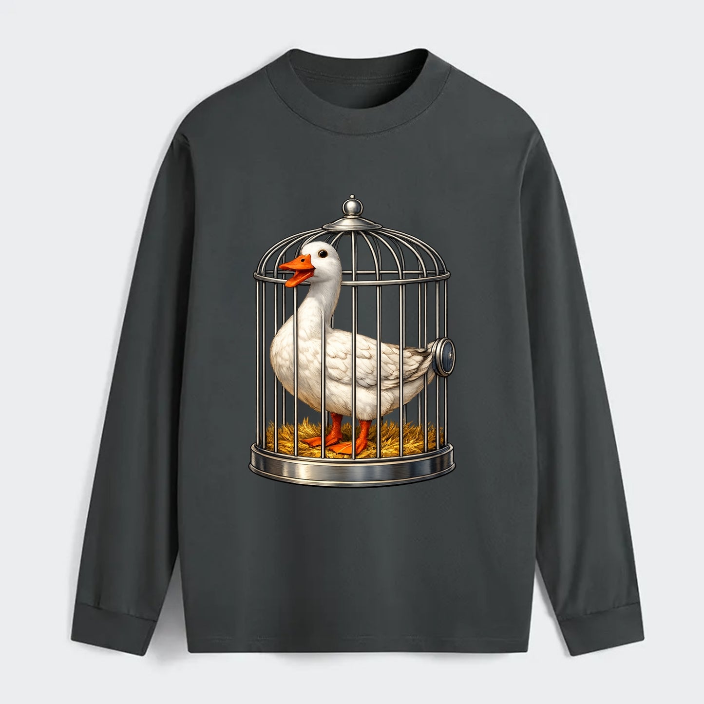 Duck In Cage - Classic Long Sleeve Shirt