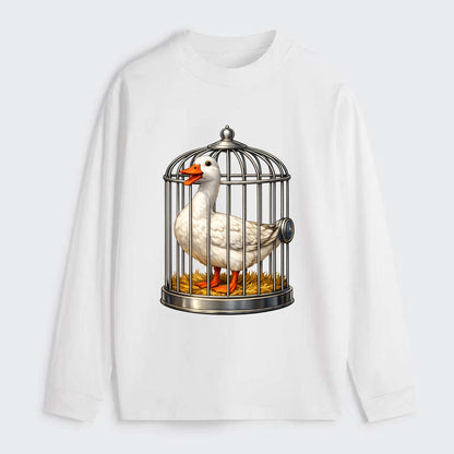 Duck In Cage - Classic Long Sleeve Shirt