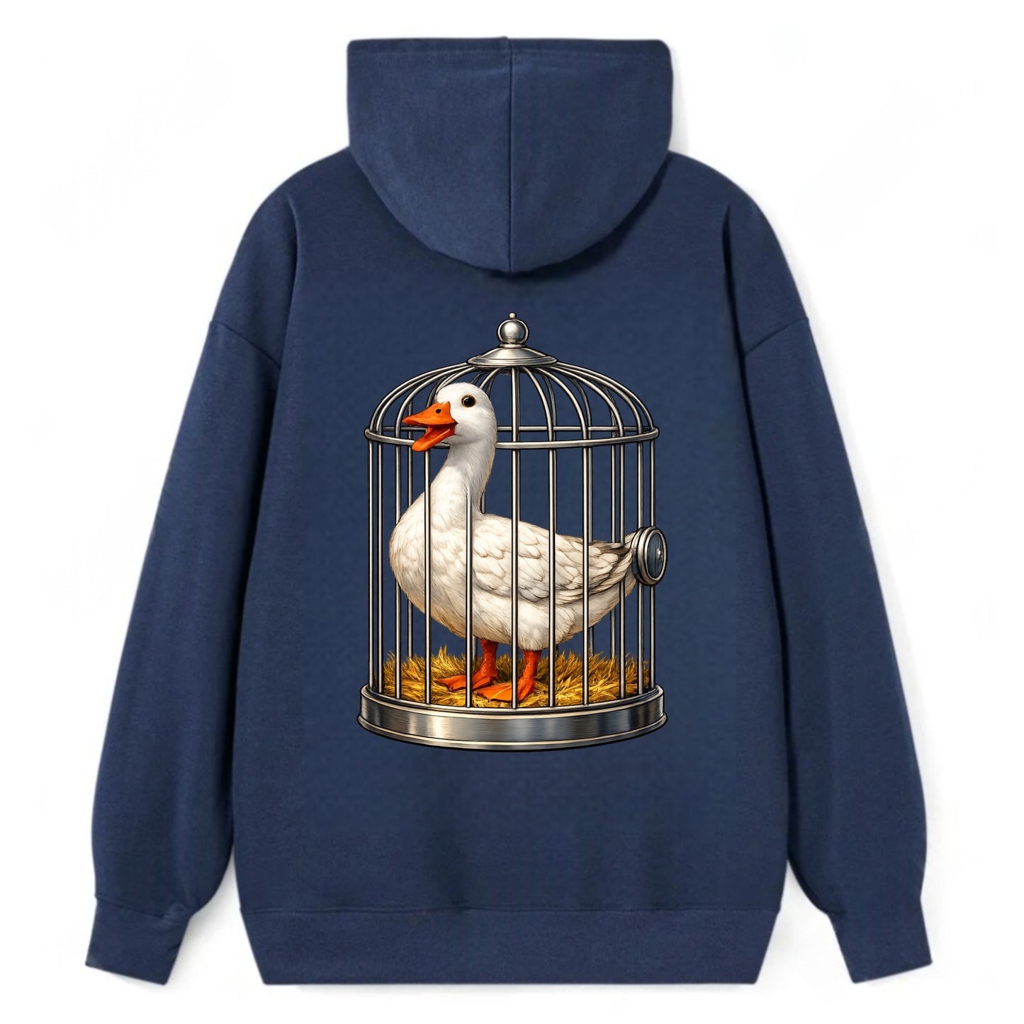Duck In Cage - Classic Pullover Hoodie