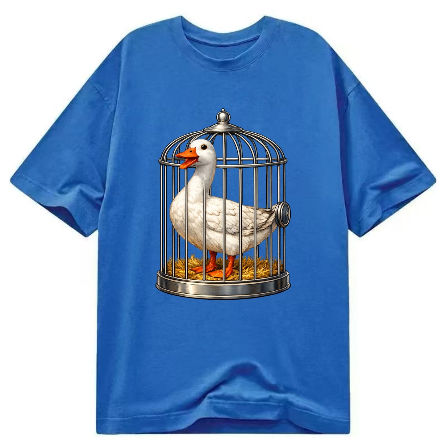 Duck In Cage - Classic T-shirt