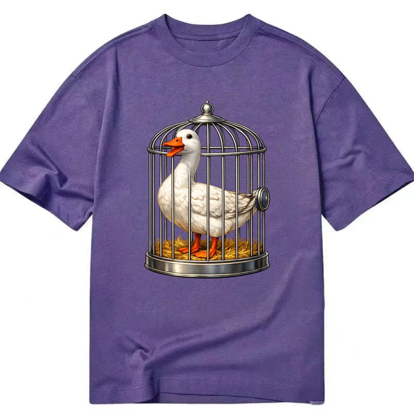 Duck In Cage - Classic T-shirt
