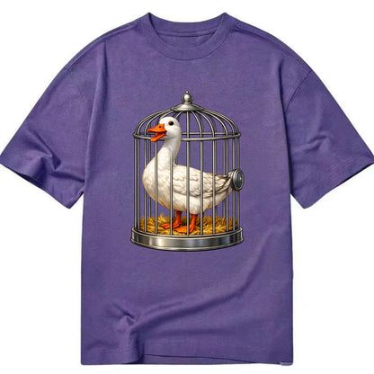 Duck In Cage - Classic T-shirt
