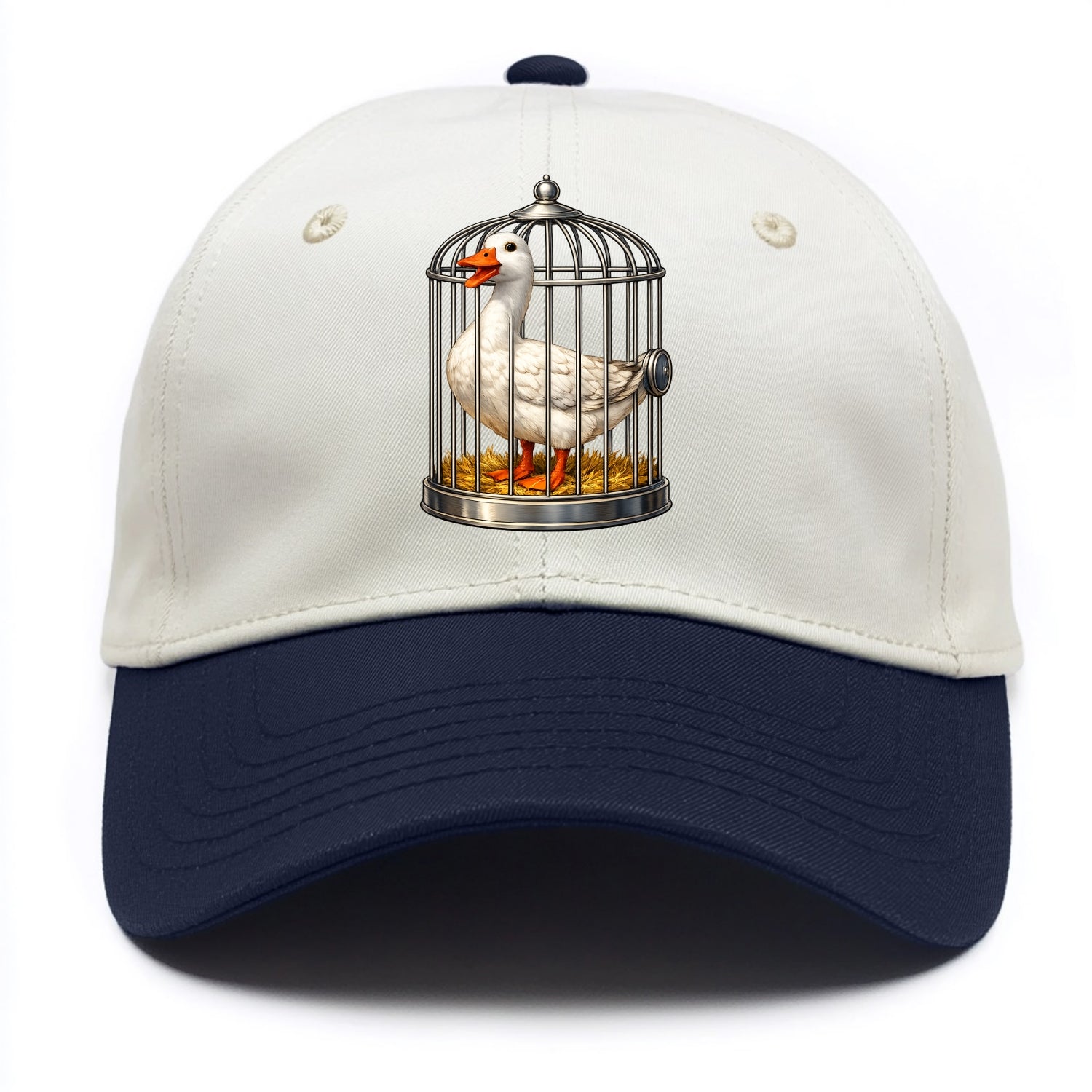 Duck In Cage - Two Tone Cap