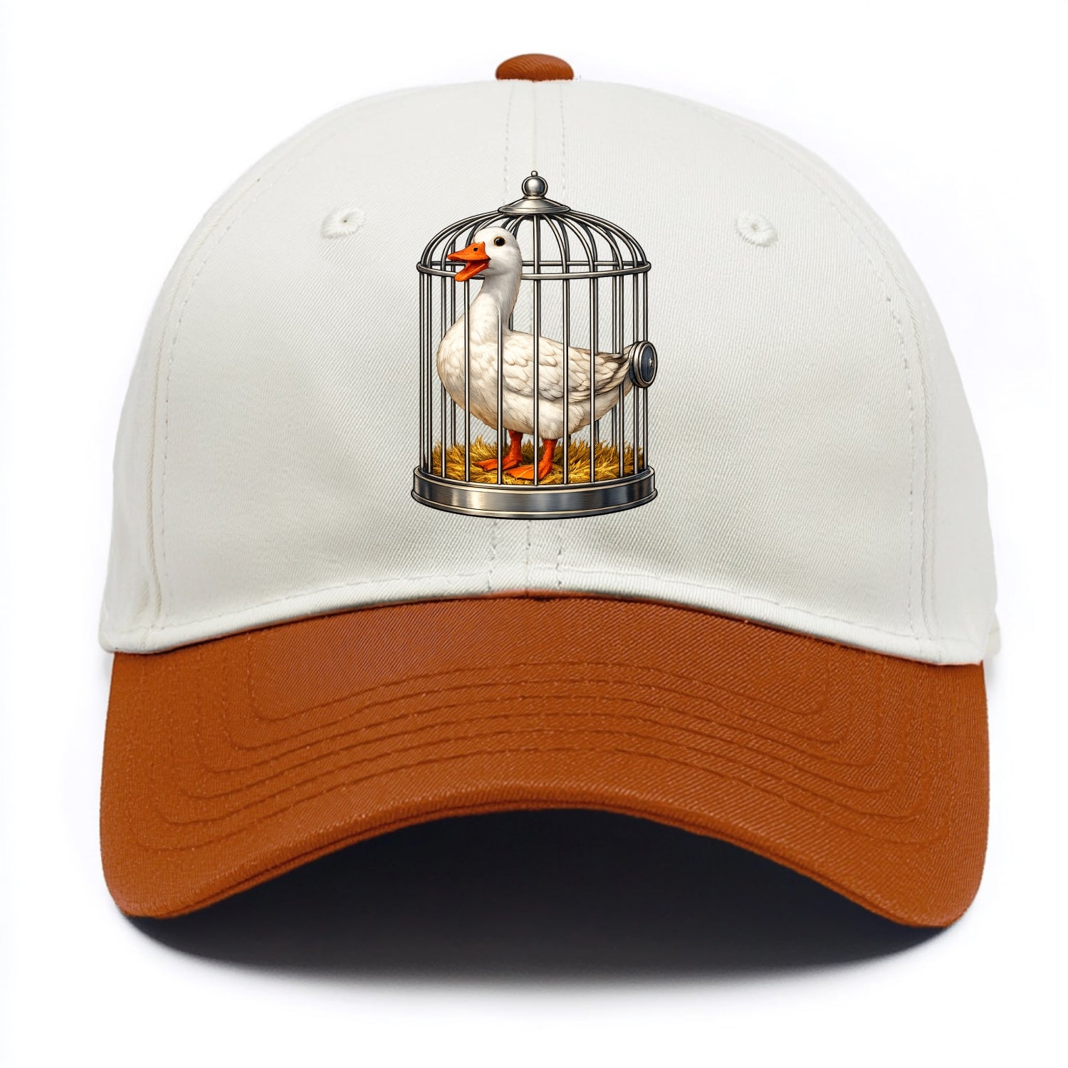 Duck In Cage - Two Tone Cap