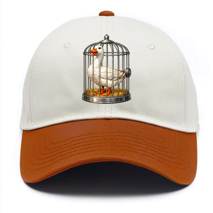 Duck In Cage - Two Tone Cap