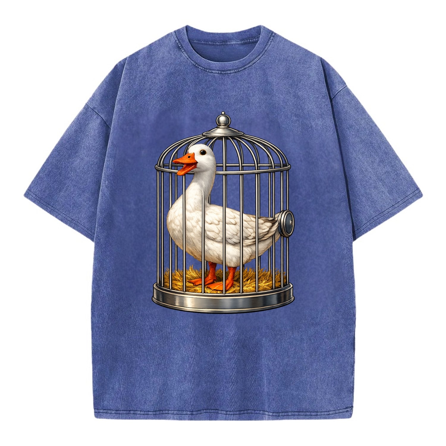 Duck In Cage - Vintage T-shirt