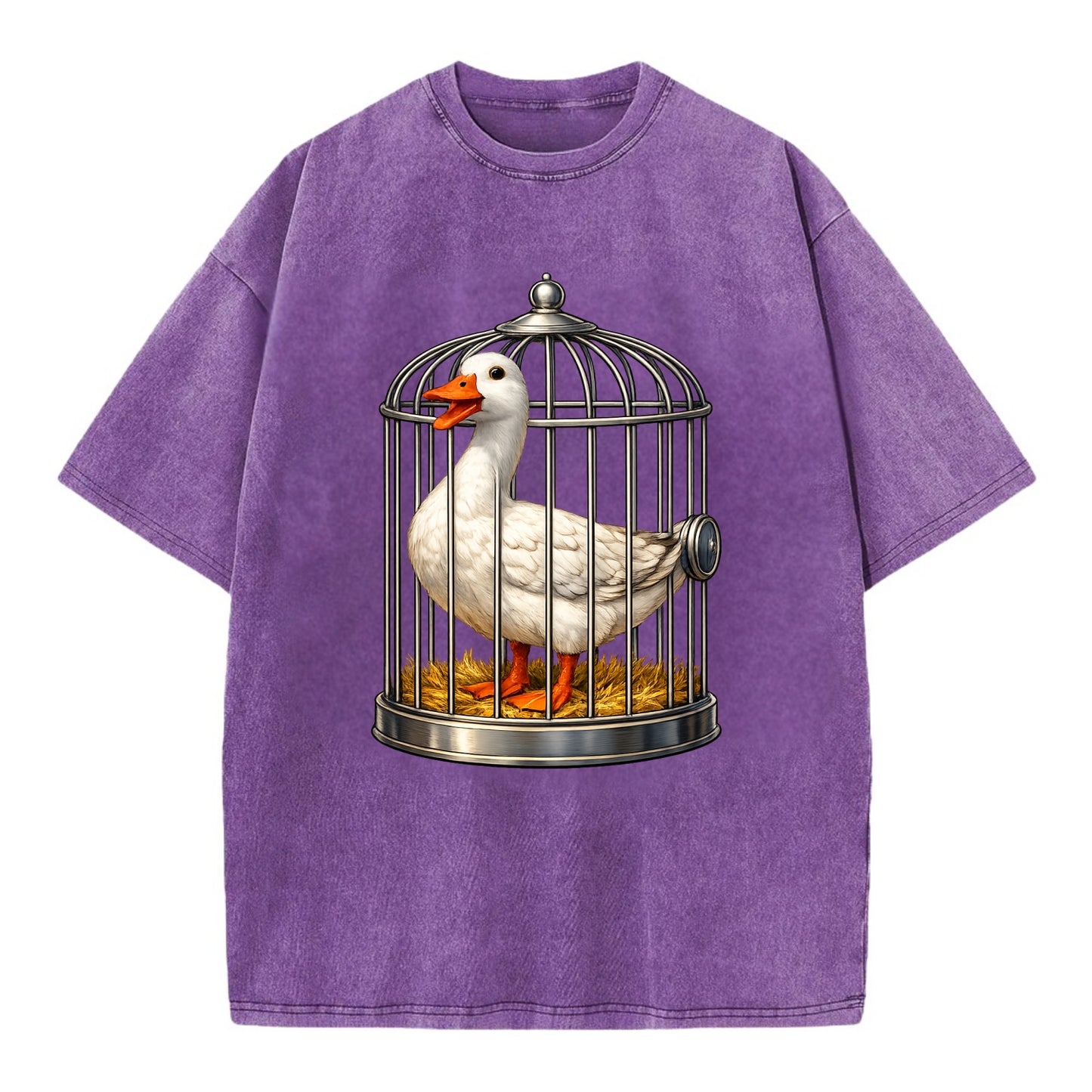 Duck In Cage - Vintage T-shirt