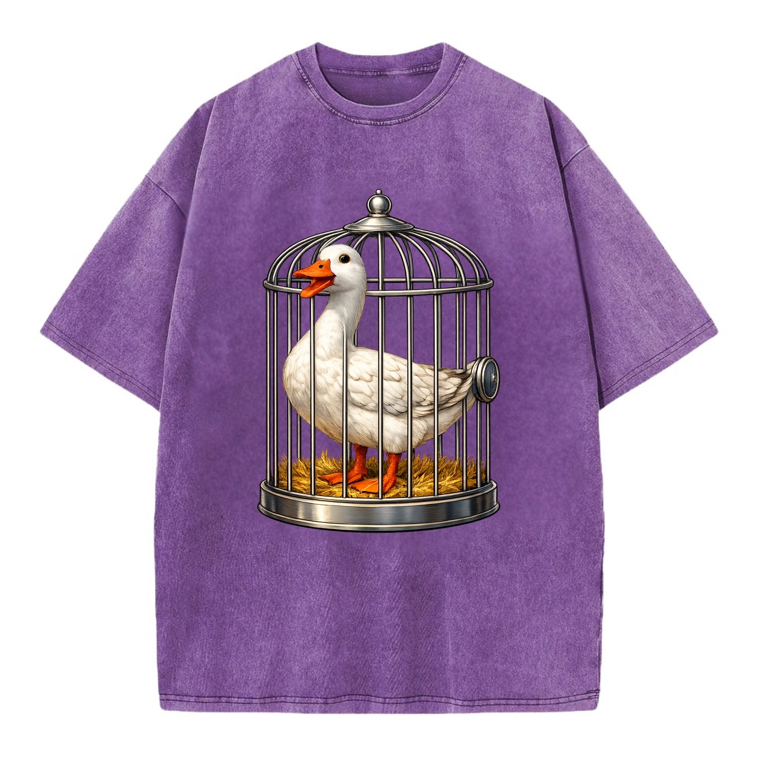 Duck In Cage - Vintage T-shirt