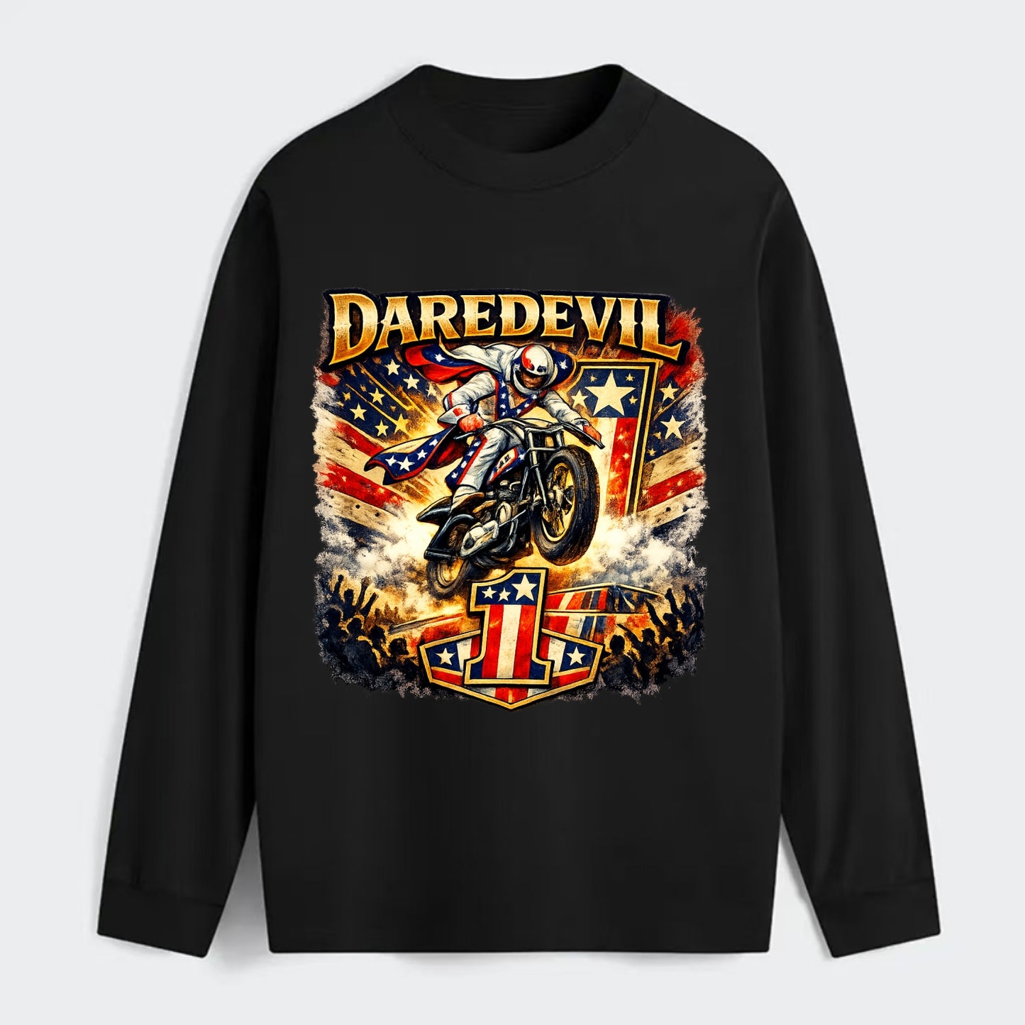 Daredevil Stunt Rider - Classic Long Sleeve Shirt