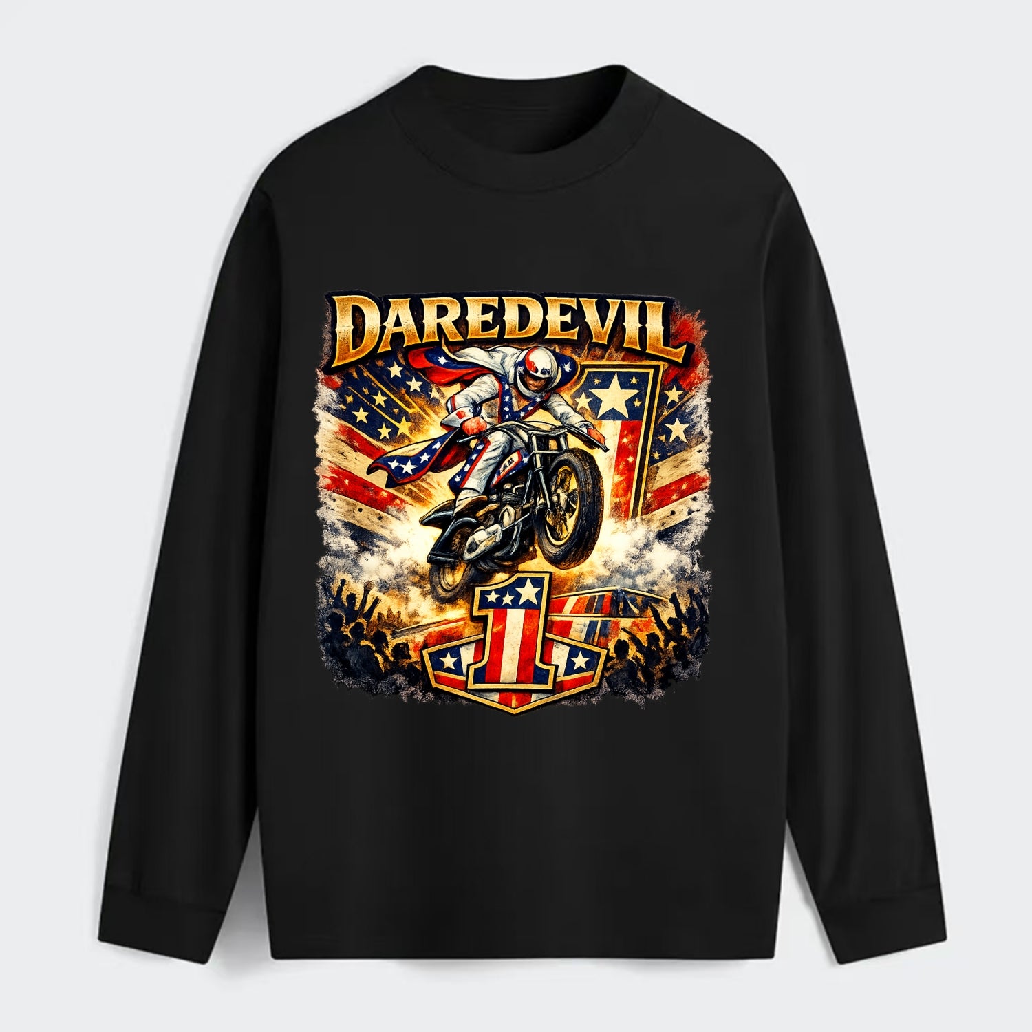 Daredevil Stunt Rider - Classic Long Sleeve Shirt
