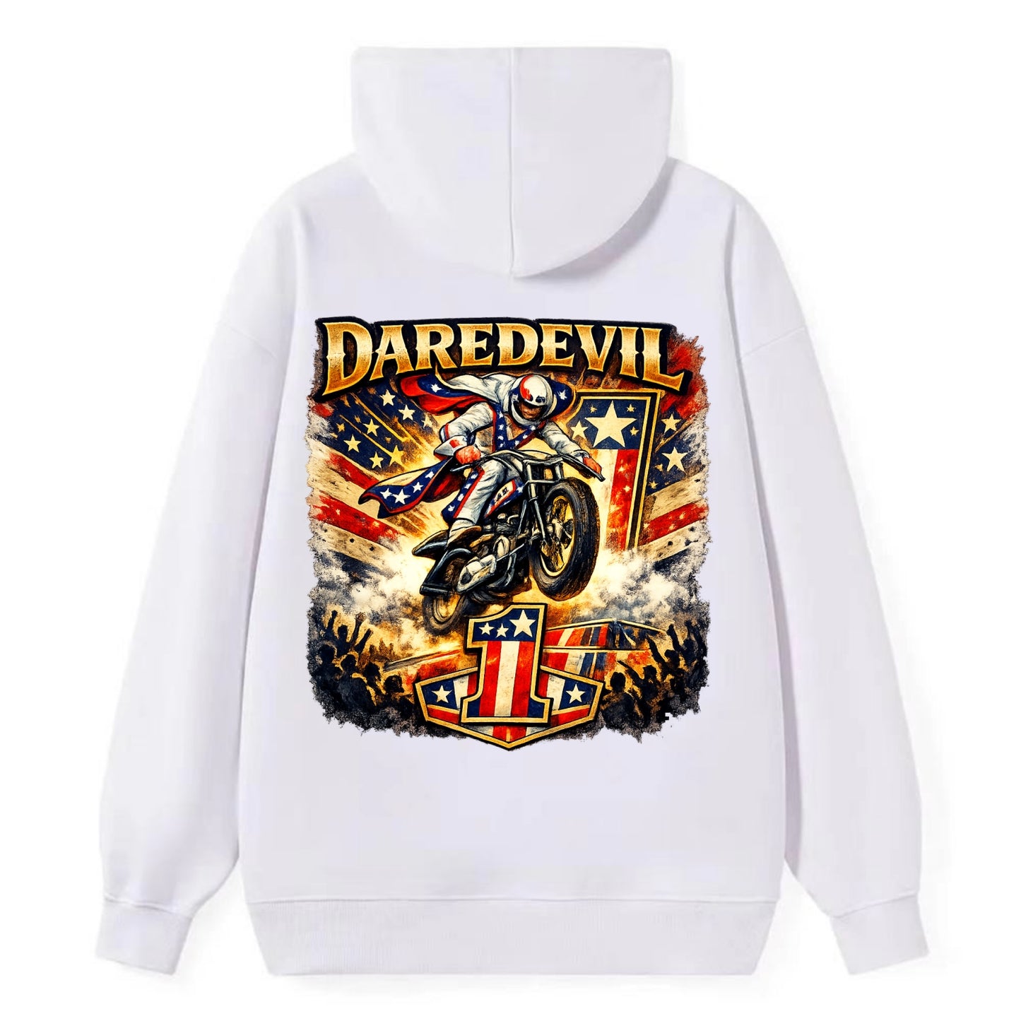 Daredevil Stunt Rider - Classic Pullover Hoodie