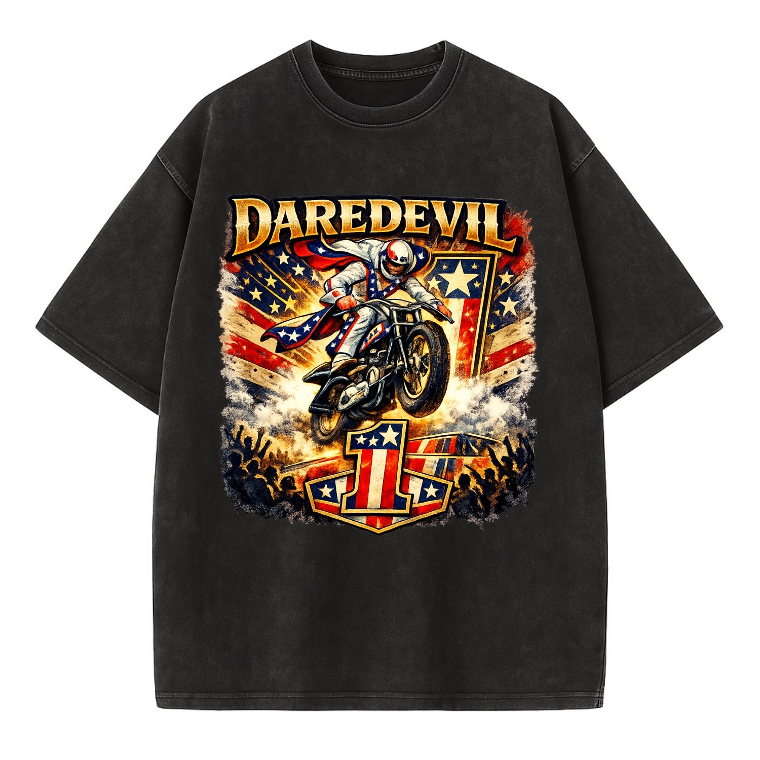 Daredevil Stunt Rider - Vintage T-shirt