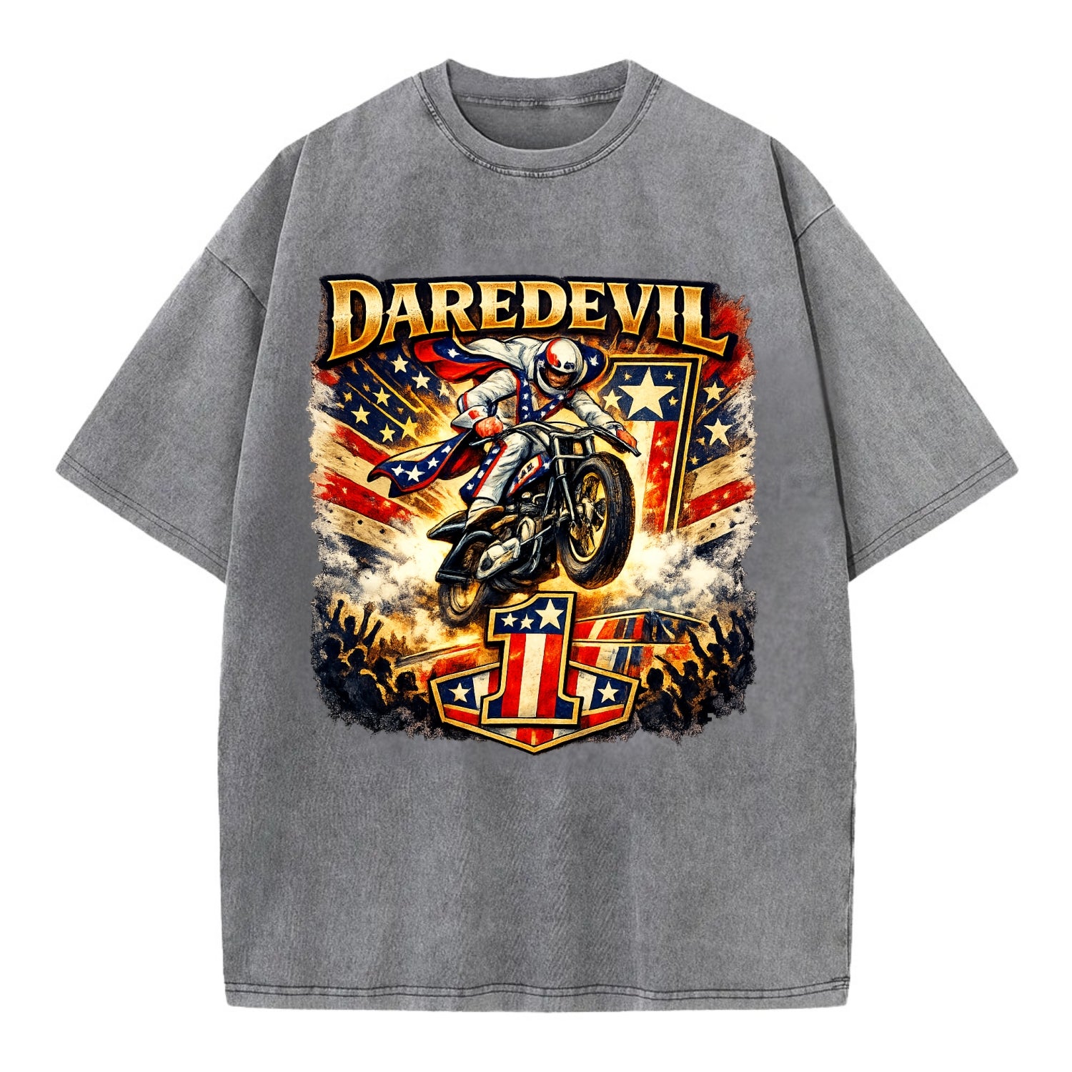 Daredevil Stunt Rider - Vintage T-shirt