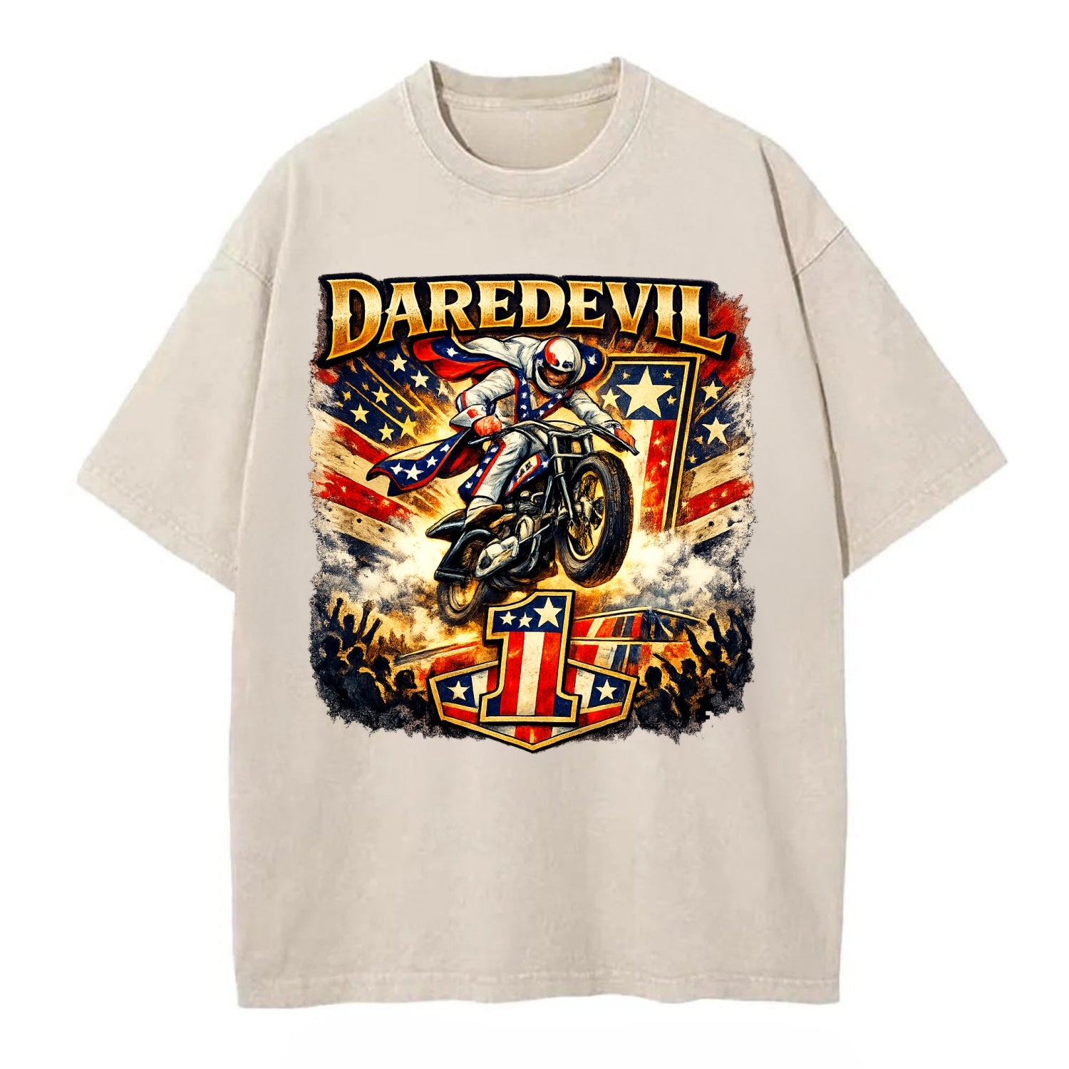 Daredevil Stunt Rider - Vintage T-shirt