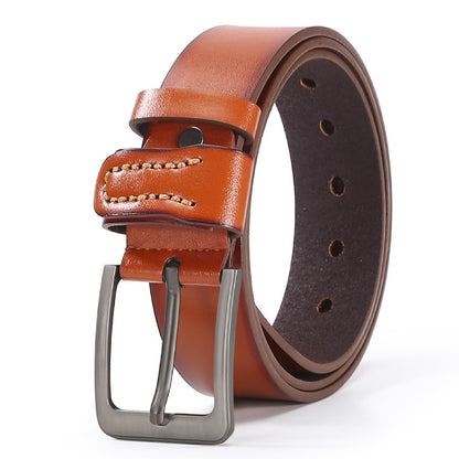 Durable TPU Pin Buckle Belt: Classic Men's Style