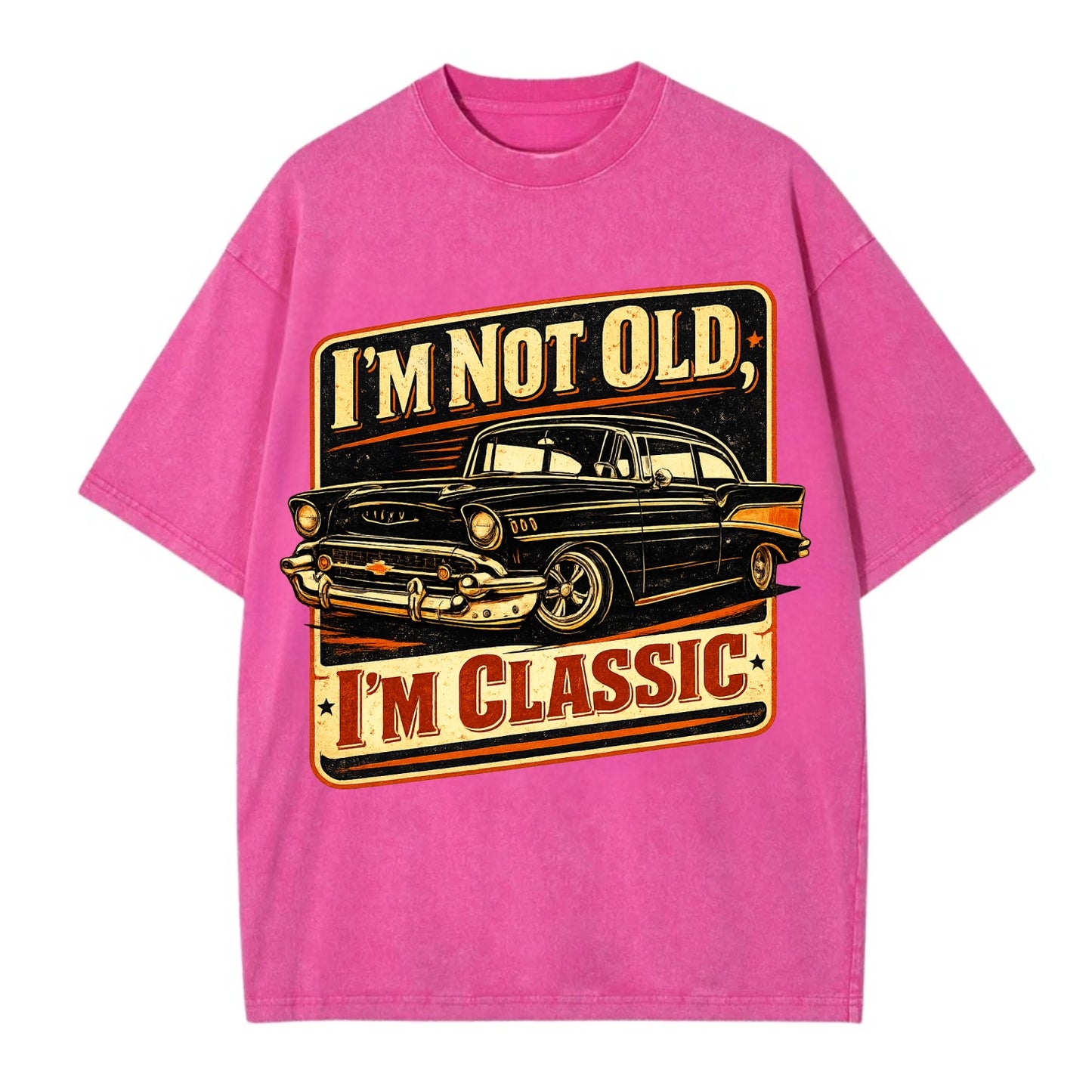 I'm Not Old I'm Classic - Vintage T-shirt - Dusty Rose(Rose)
