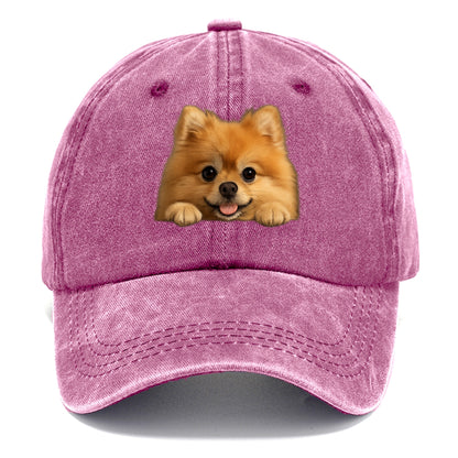 Pomeranian  - Classic Cap - Dusty Rose(Rose)