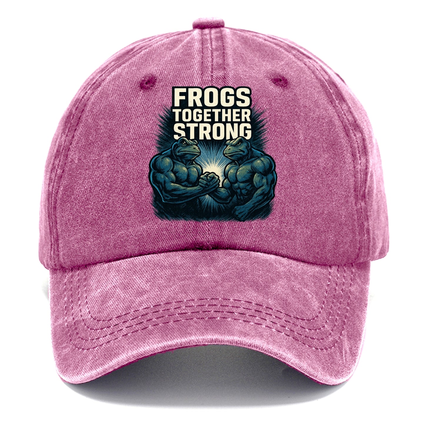Frogs Together Strong 4 - Classic Cap - Dusty Rose(Rose)