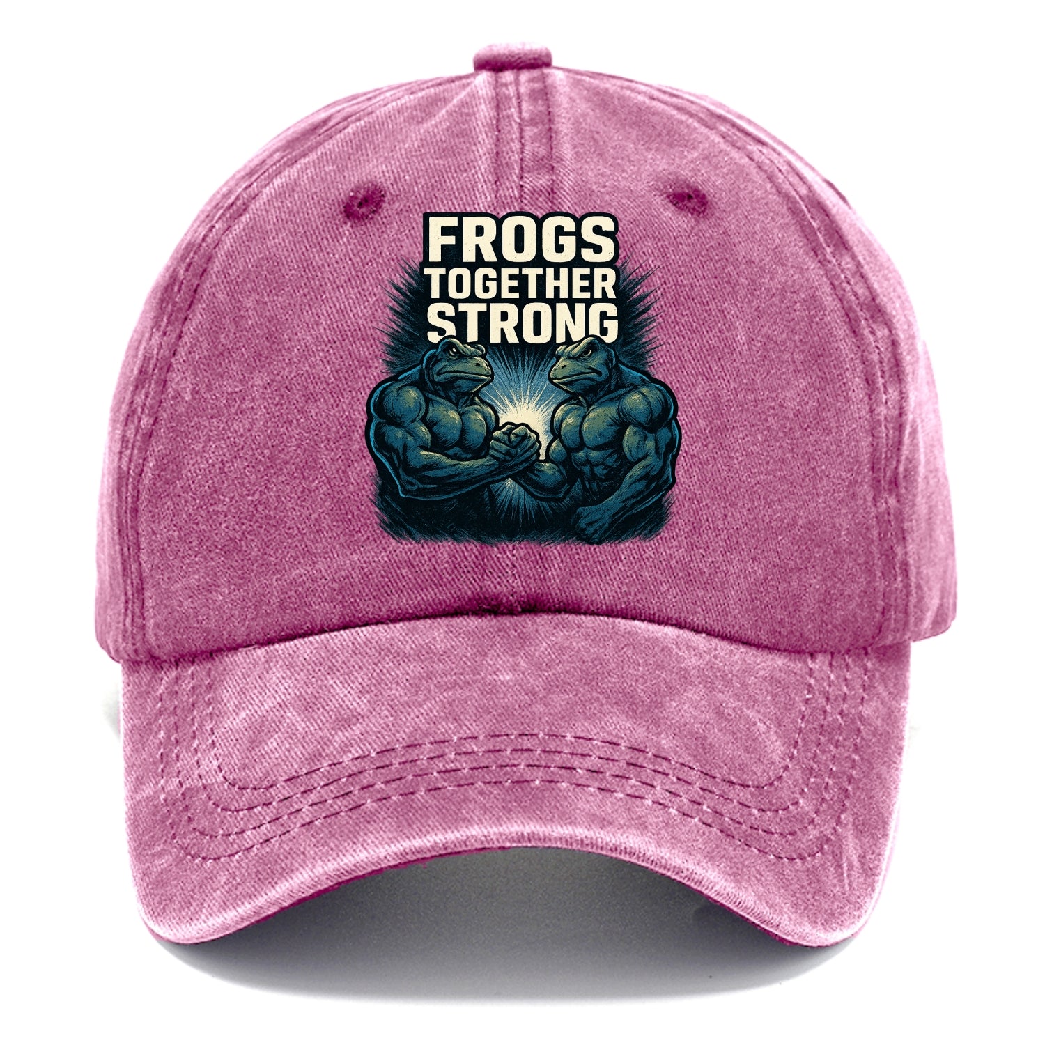 Frogs Together Strong 4 - Classic Cap - Dusty Rose(Rose)