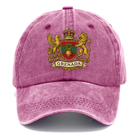 Grenada Heritage Badge  - Classic Cap - Dusty Rose(Rose)