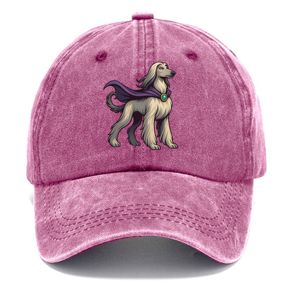 Afghan Hound Mystic Hero  - Classic Cap - Dusty Rose(Rose)