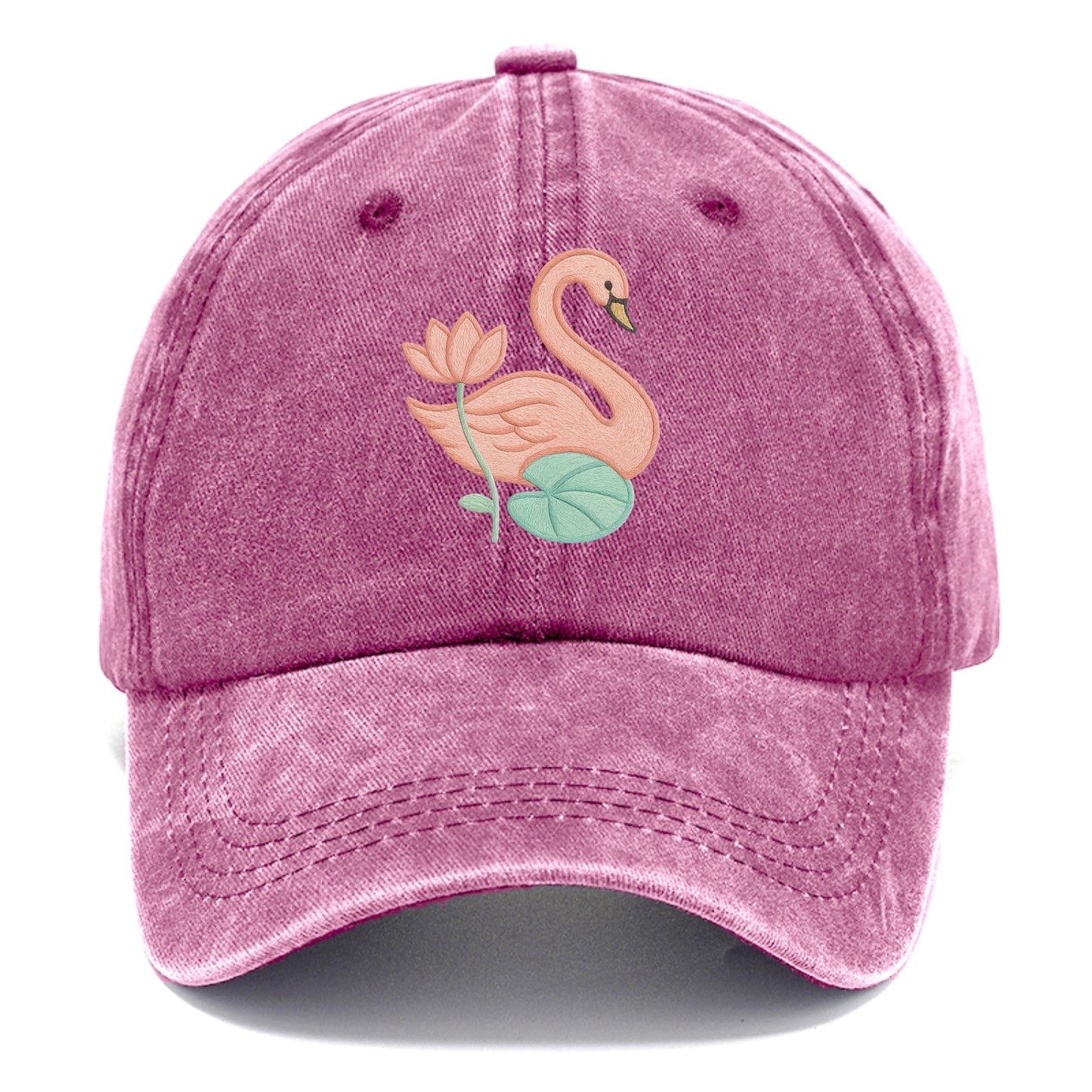 Coral Swan - Classic Cap - Dusty Rose(Rose)
